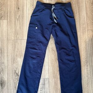 FIGS Livingston Scrub Pants - Navy, Size XS